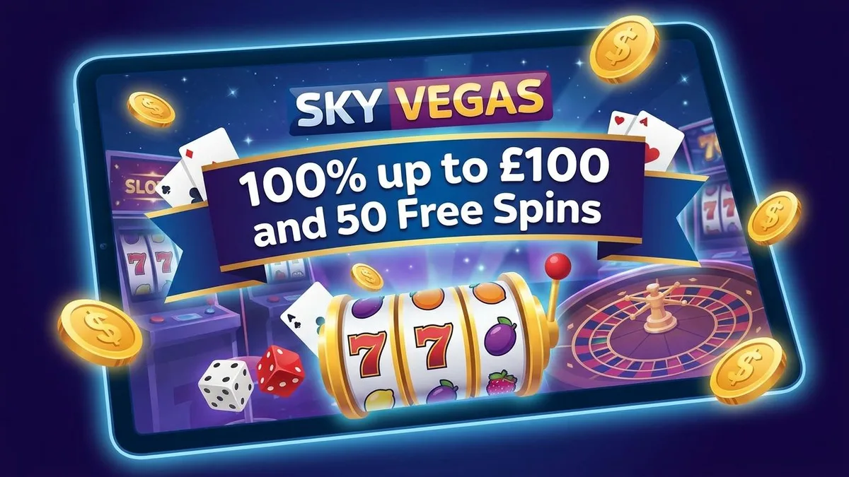 Sky Vegas bonus